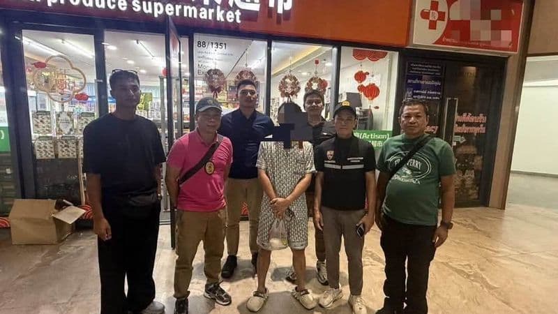 Chinese Fraud Suspect Found Hiding in Bangkok Condo Over Alleged 8 Million Baht Scam