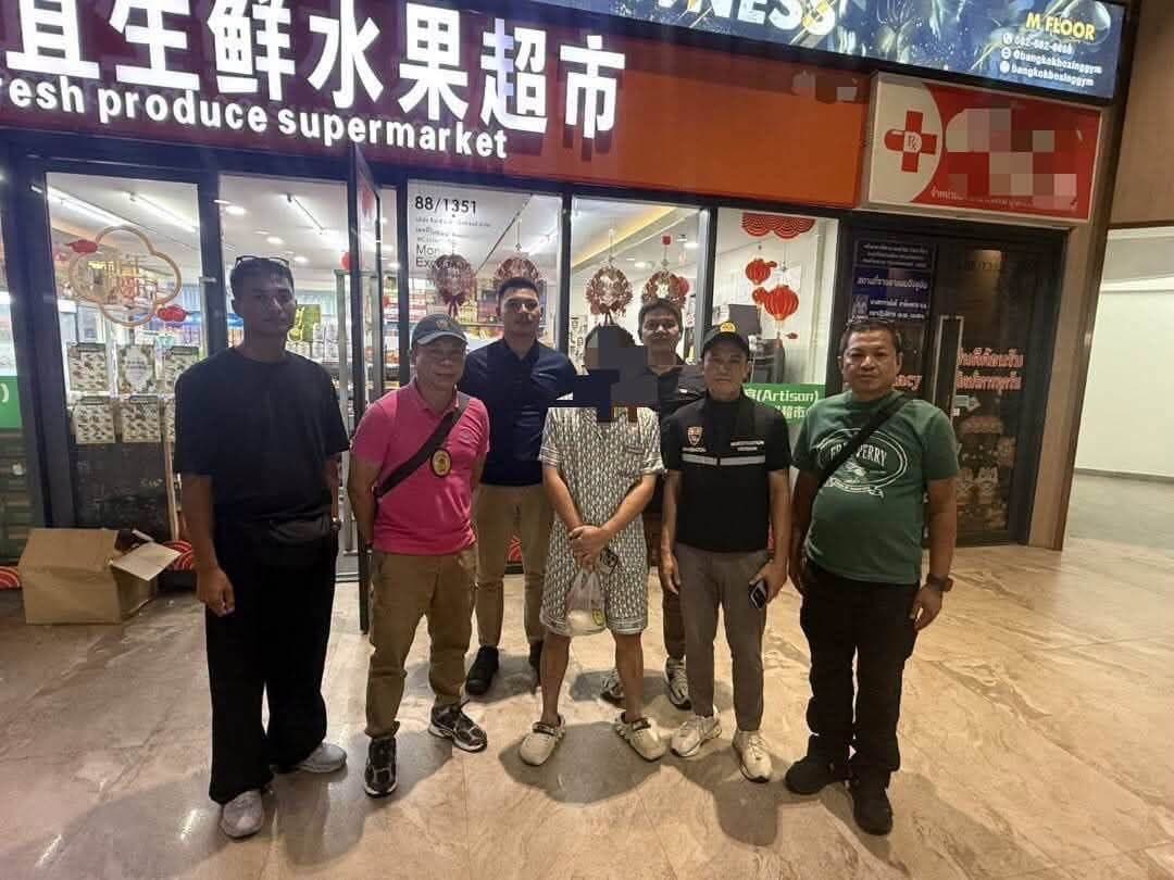Chinese Fraud Suspect Found Hiding in Bangkok Condo Over Alleged 8 Million Baht Scam