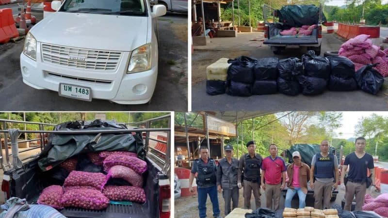 Thailand Police Region 5 Seize 2.8 Million Meth Pills in Two Major Busts