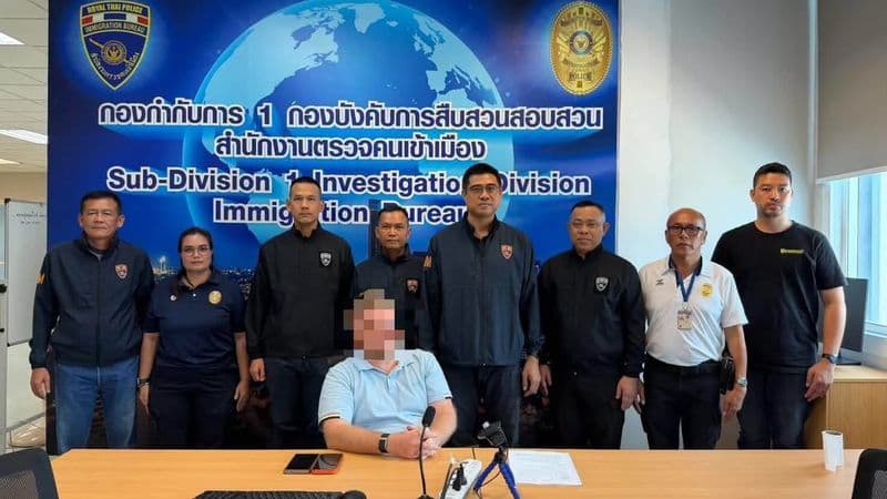 Immigration Police Arrest American Wanted for $4 Million Fraud Case at Luxury Bangkok Condo