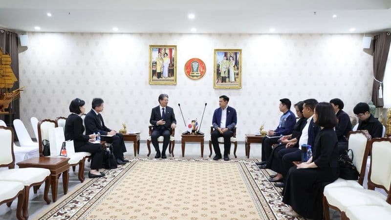 Japan Consul General Meets Chiang Mai Governor to Discuss Water, Environment and 140 Years of Thai-Japanese Relations