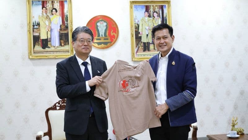 Japan Consul General Meets Chiang Mai Governor to Discuss Water, Environment and 140 Years of Thai-Japanese Relations