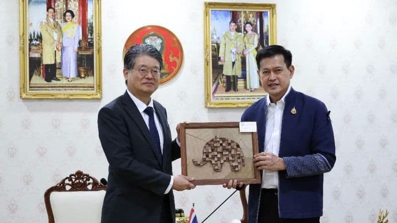 Japan Consul General Meets Chiang Mai Governor to Discuss Water, Environment and 140 Years of Thai-Japanese Relations
