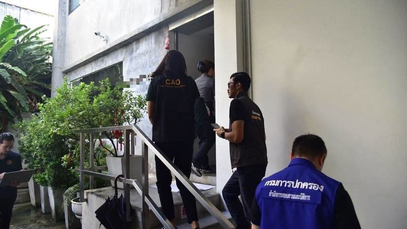 DSI Launches ‘Yuttharat’ Operation, Raids 3 Bangkok Sites in Probe Into Foreign Network