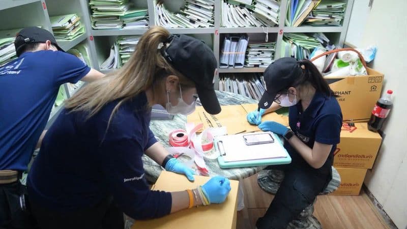 DSI Launches ‘Yuttharat’ Operation, Raids 3 Bangkok Sites in Probe Into Foreign Network