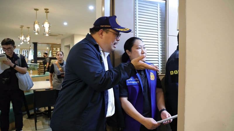DSI Launches ‘Yuttharat’ Operation, Raids 3 Bangkok Sites in Probe Into Foreign Network