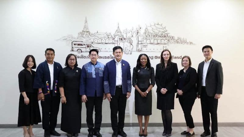 U.S. Consul General in Chiang Mai Meets Governor, Discusses Cooperation and Invites Public to American Fair