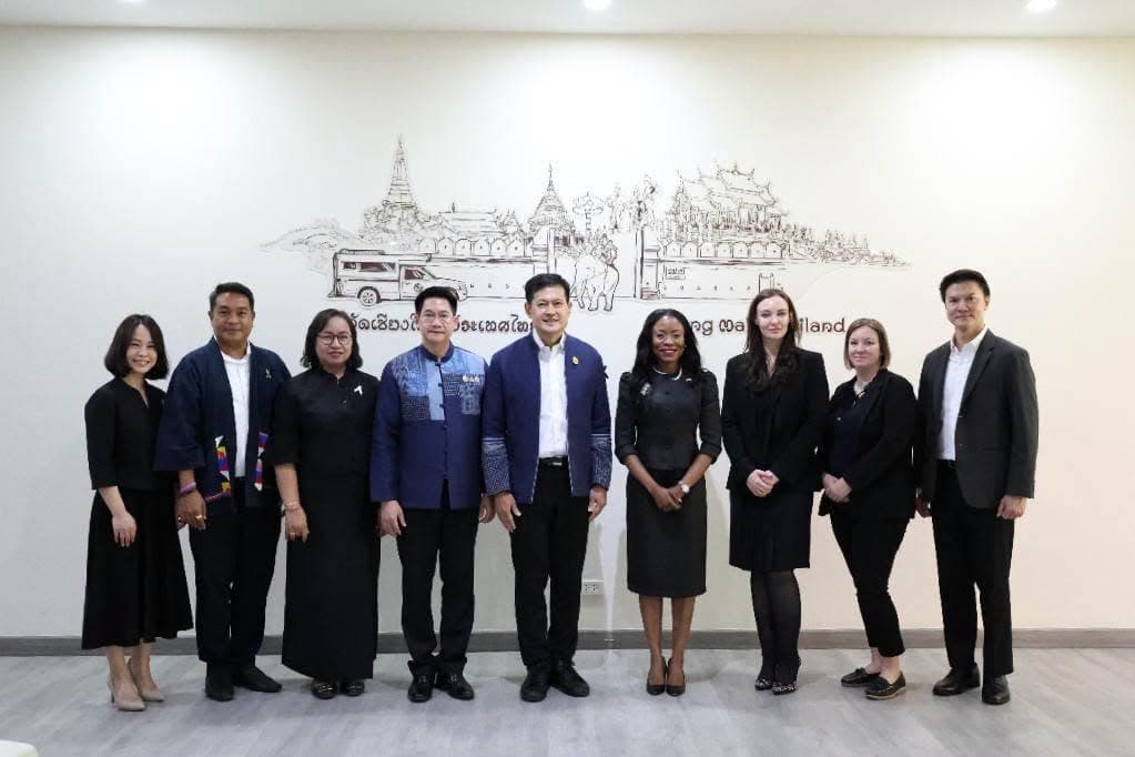 U.S. Consul General in Chiang Mai Meets Governor, Discusses Cooperation and Invites Public to American Fair