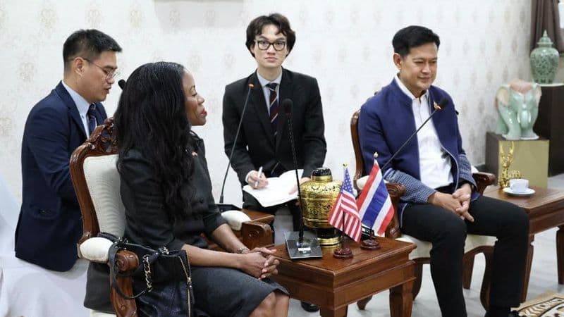 U.S. Consul General in Chiang Mai Meets Governor, Discusses Cooperation and Invites Public to American Fair