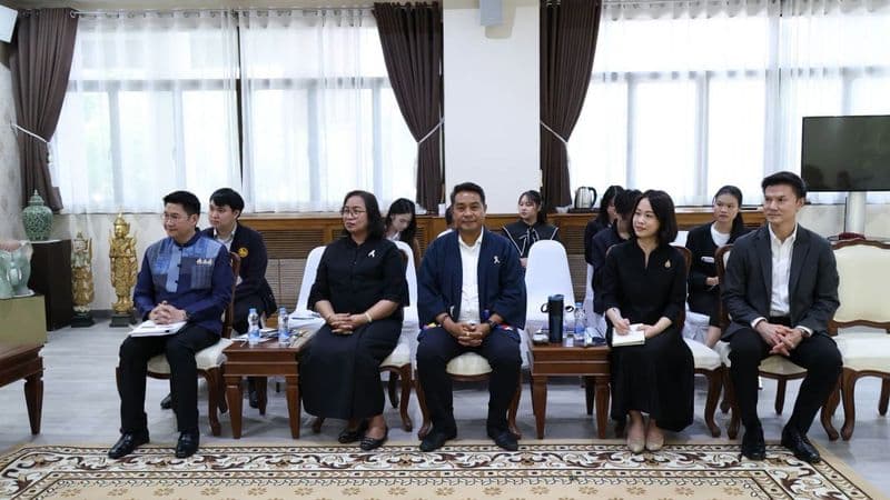 U.S. Consul General in Chiang Mai Meets Governor, Discusses Cooperation and Invites Public to American Fair