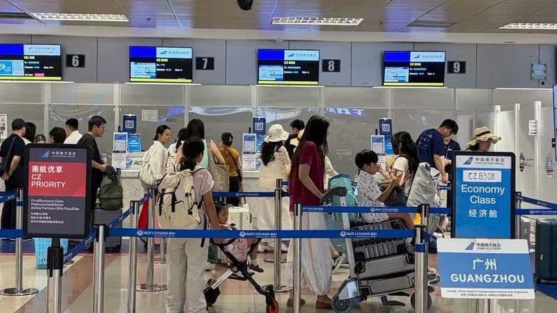Chinese Arrivals to Chiang Mai Jump 37% During Golden Week