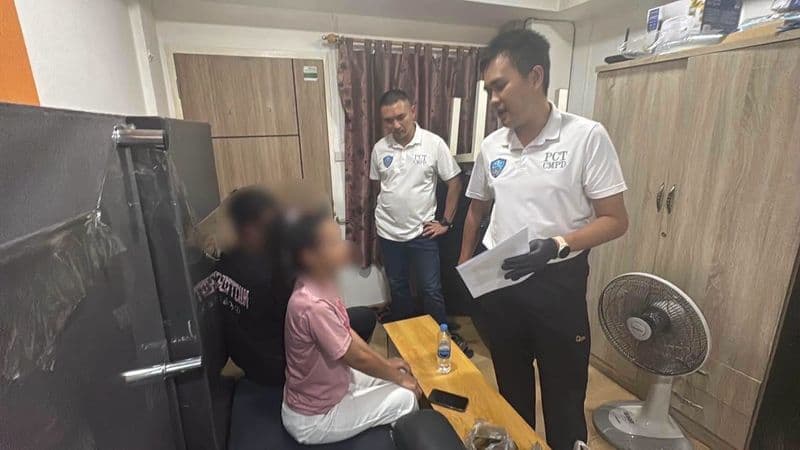 Chiang Mai Police Raid Online Gambling Marketing Base, Arrest 15