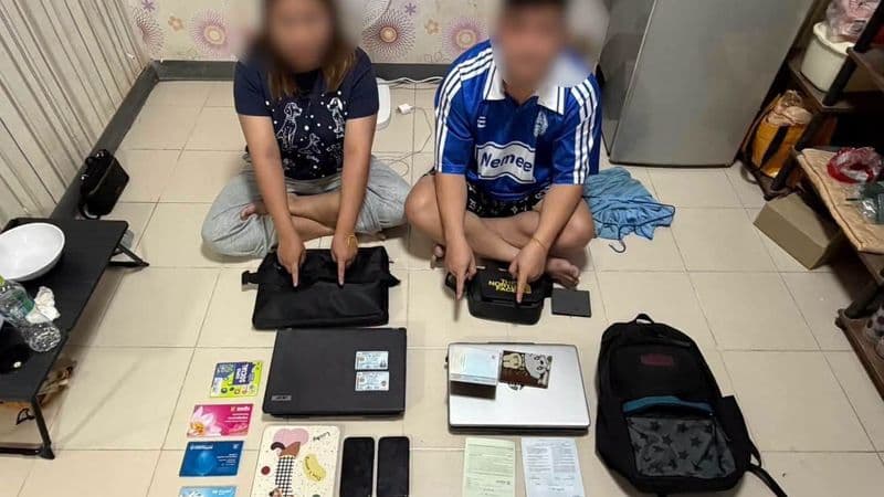 Chiang Mai Police Raid Online Gambling Marketing Base, Arrest 15