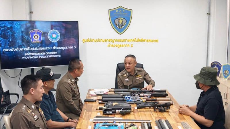 Police Region 5 Arrest Man for Alleged Online Gun Sales, Seize Four PCP Air Rifles